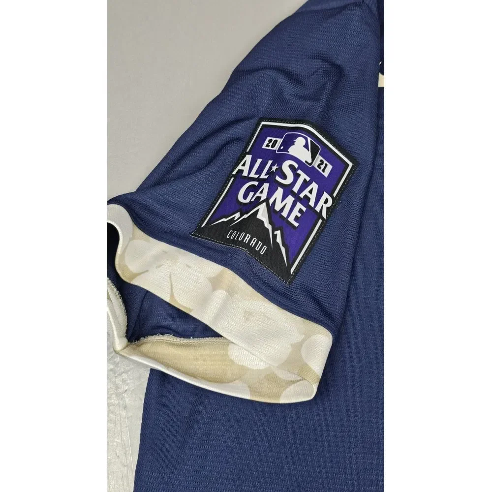 Nike Kansas City Royal Baseball Jersey Mens Med. 2021 MLB All Star Game Colorado